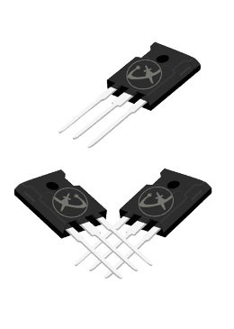 650V-1200V-omvormer IGBT 20KHz-60KHz voor stroomtoepassingen Lasmachines