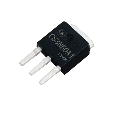 3A 500V 2.85Ω TO-251 Hoge vermogen MOSFET Industrial Multiscene N-Channel Mos
