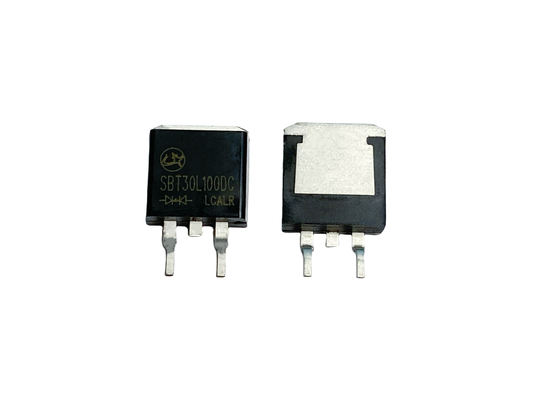 30A100V TO-263 SBT30L100DC Oppervlakte-montage Lage VF Schottky-diodes met lage stroomverliezen