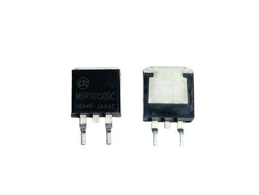 MBR10150DC 10A150V TO-263 Schottky Barrier Rectifier lage voorspanning voor stroomvoorziening