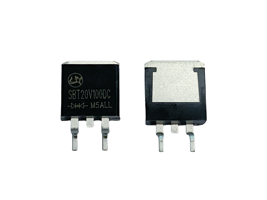 20A100V Oppervlaktehoeveelheid lage VF Schottky TO-263 SBT20V100DC Voor stroomadapter