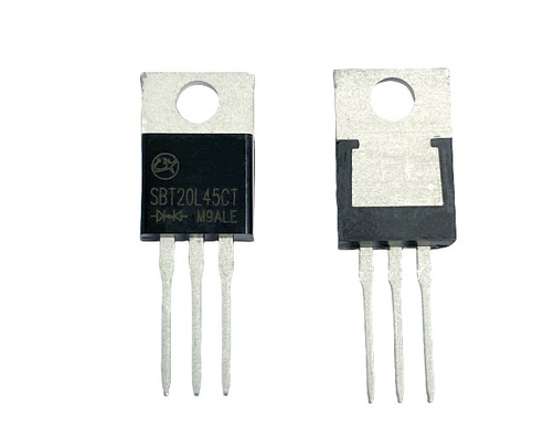 20A45V SBT20L45CT Schottky-dioden met lage frequentie voor miniatuur stroomvoorzieningen met ingeschakelde modus