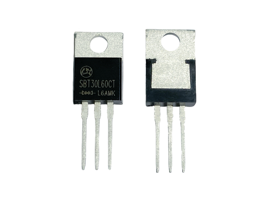 30A60V SBT30L60CT Lage spanning voorwaarts Schottky voor industriële TO-220AB