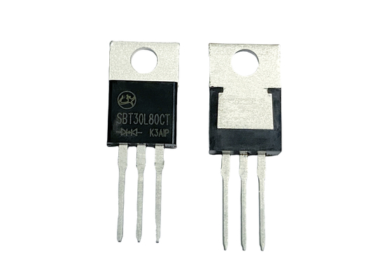 30A80V TO-220AB SBT30L80CT Snel schakelsnelheid laag VF Schottky