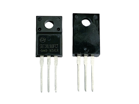 30A100V SBT30L100FCT Snel schakelsnelheid lage VF Schottky-diodes TO-220F