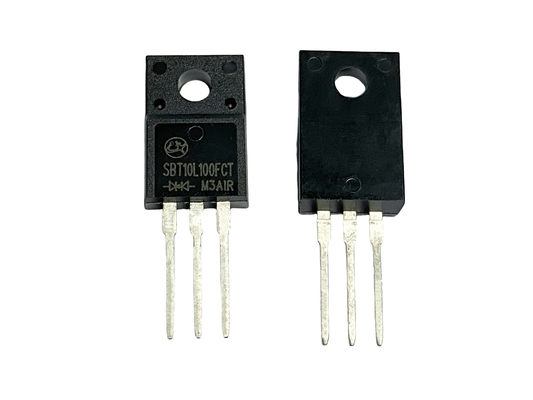 10A100V SBT10L100FCT Laag omgekeerde hersteltijd voor lage voorspanning voor stroomvoorziening