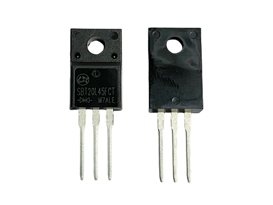 20A45V SBT20L45FCT TO-220F Low VF Schottky-diodes voor rectificatoren en adapters