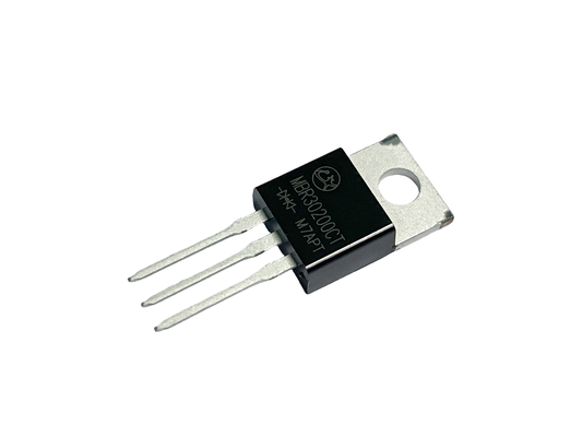 30A200V MBR30200CT Schottky-barrière-diodes met minder gevoeligheid voor TO-220AB