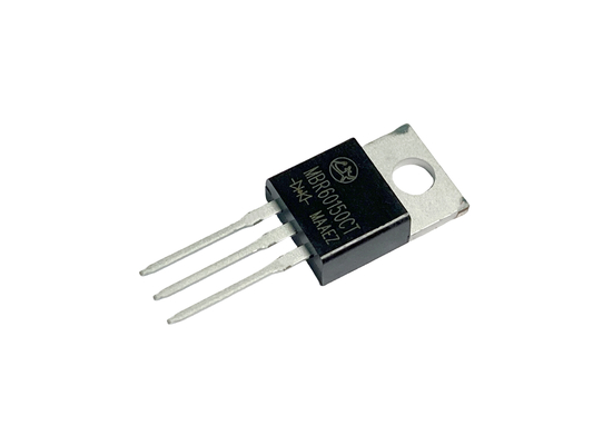 60A150V TO-220AB Schottky-barrierdioden met snelle schakelingssnelheid MBR60150CT