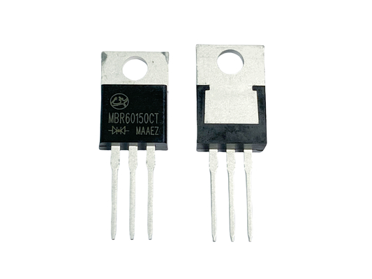 60A150V TO-220AB Schottky-barrierdioden met snelle schakelingssnelheid MBR60150CT