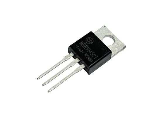 10A45V MBR1045CT Voorspanningslaag VF Schottky-barrière-diodes voor adapters