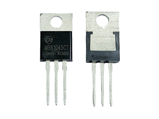 10A45V MBR1045CT Voorspanningslaag VF Schottky-barrière-diodes voor adapters
