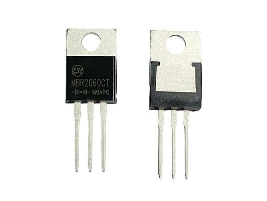 20A60V MBR2060CT Schottky-barrierdioden met lage VF-voortspanning