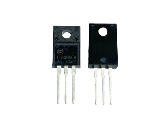 10A600V CS10N60A2 TO-220F Low ON Resistance Motor Control High Voltage Mosfet Voor industriële