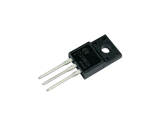 20A600V CS20N60A8 Hoogspannings-MOSFET N-type voor eenheidsvoorraden