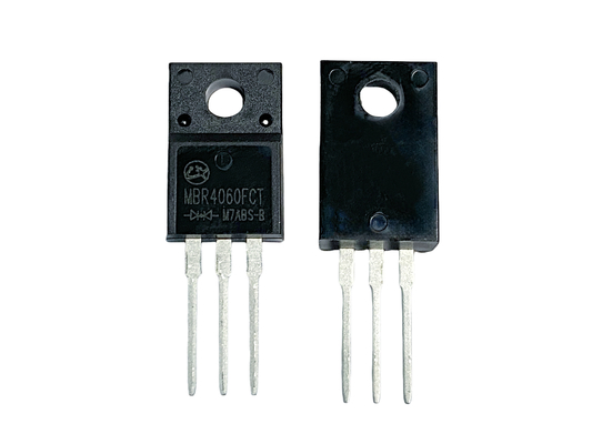 40A60V Low VF Schottky Barrier Diodes voor miniatuur schakelmodusvoorraden MBR4060FCT