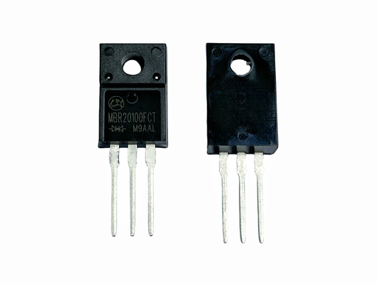 20A100V Schottky Barrier Diodes betaalbare oplossing voor polariteitsbescherming MBR20100FCT