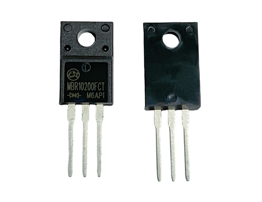 10A 200V lage VF hoge omgekeerde verzadigingstroom Schottky Diodes MBR10200FCT