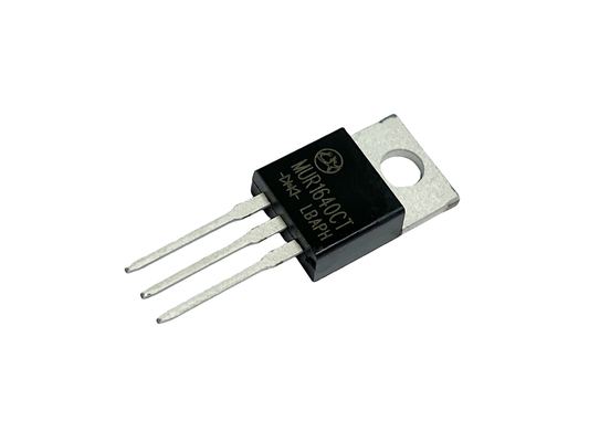 16A400V TO-220AB Dioden met snelle terugvordering voor rechtgever met een hoog rendement MUR1640CT