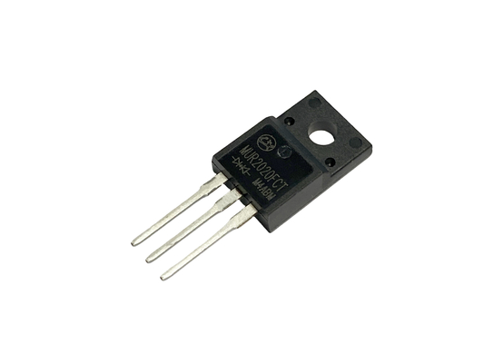 20A200V snelhersteldioden voor gegevensopslagsystemen TO-220F MUR2020FCT
