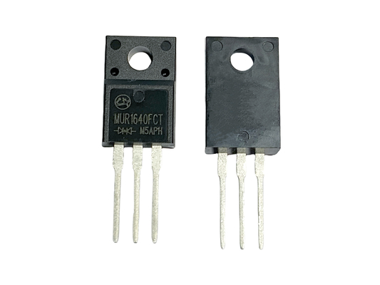 16A400V TO-220F Snelhersteldioden 15-35ns Voor Vermogensrectificator MUR1640FCT
