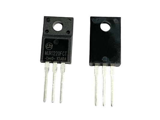 High Speed Switching Capability Fast Recovery Diodes voor respectievelijk MUR1220FCT