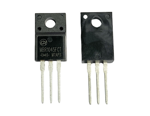 Bekende Lingxun Low VF MBR1045FCT Schottky Barrier Diodes voor kosteneffectieve stroomvoorziening