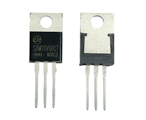 Schakelingssnelheid Low VF Schottky Diodes Voor LED-verlichting SBM20V60CT ROHS