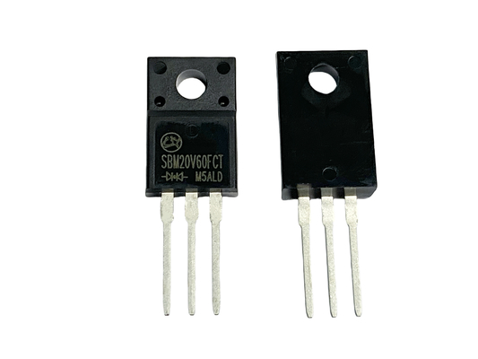 20V600A Hoogstroomlaag VF Schottky-dioden voor LED-verlichting SBM20V60FCT TO-220F